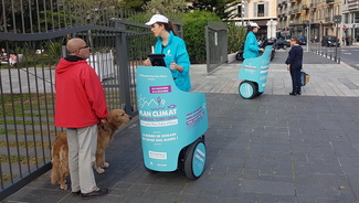 Street marketing - Plan Climat ministère environnement