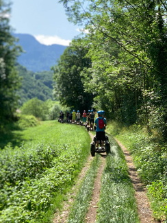 Activité d'entreprise en pleine nature à Annecy