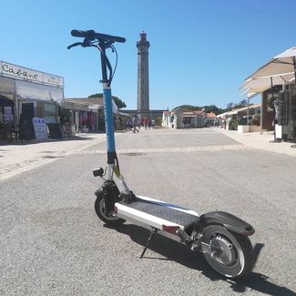 Animation groupe trottinette électrique La Rochelle