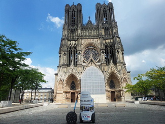 Visiter reims avec Mobilboard