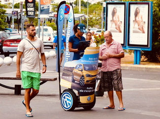 Street marketing La Réunion - Lancement de produits