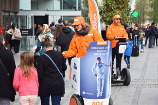 street marketing à segway