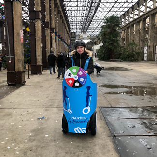 Street marketing Nantes - Roue de la chance