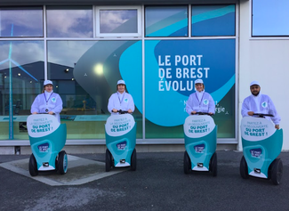 Street marketing Mobilboard Nantes - Le Port de Brest