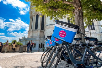 Location de vélo électrique à Lyon - Image depuis la basilique de Fourvière