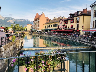 Vieille ville et canal du Thiou - Mobilboard Annecy