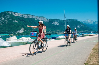 Tour du lac d'Annecy à Vélo - Dans quel sens tourner ?