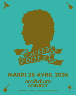 Affiche concert Laurent Voulzy - Mobilboard Annecy
