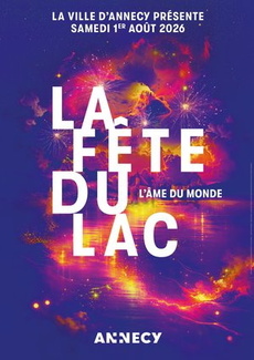 Affiche Fête du Lac d'Annecy 2026 - Mobilboard Annecy