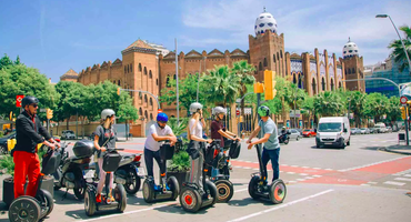 visite segway barcelone gaudi tour