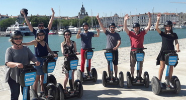 Balade à La Rochelle à gyropode Segway Mobilboard
