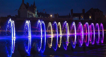 Miroir d'eau balade à Segway à Nantes