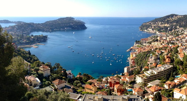 paysage Villefranche-sur-Mer segway Nice