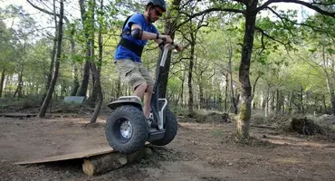 segway circuit forêt