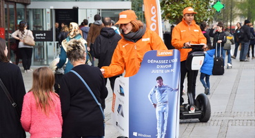 street marketing à segway