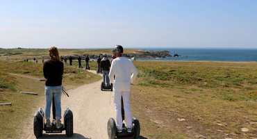 Visite touristique de la côte sauvage à Quiberon à gyropode Segway