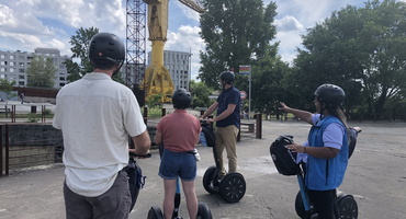 Balade Segway - Grue Titan Jaune