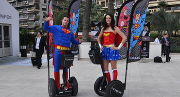 Lorient événementiel à segway avec Mobilboard