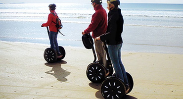 larmor plage en segway lorient