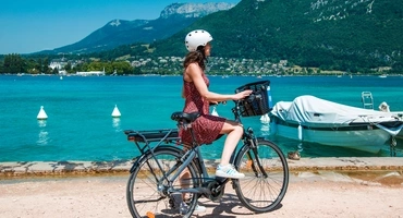 Location de vélo électrique à Annecy à la demi journée