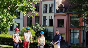 Autour de Notre Dame de la Treille à Segway