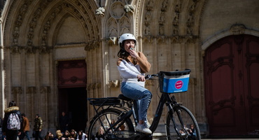 Visite gourmande de Lyon à vélo avec Mobilboard