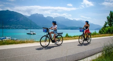 Balade vélo à Annecy