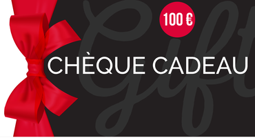 Chèque cadeau d'une valeur de 100€ valable sur le catalogue