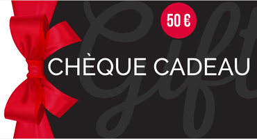 Chèque cadeau d'une valeur de 50€ valable sur tous lees circuits