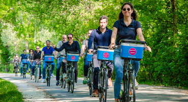 Team building à vélo dans Lyon