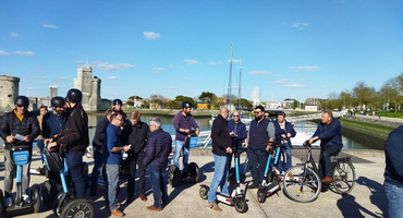 Activité groupe Les Mobilités Douces pour visiter La Rochelle