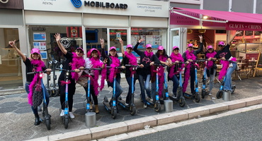 Visite EVJF Trottinettes