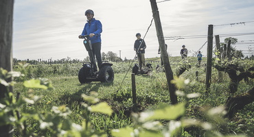 Balade en gyropode Segway entre les vignes aux portes de Bordeaux