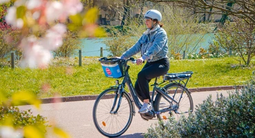 Balade à vélo au parc de la Tête d'Or